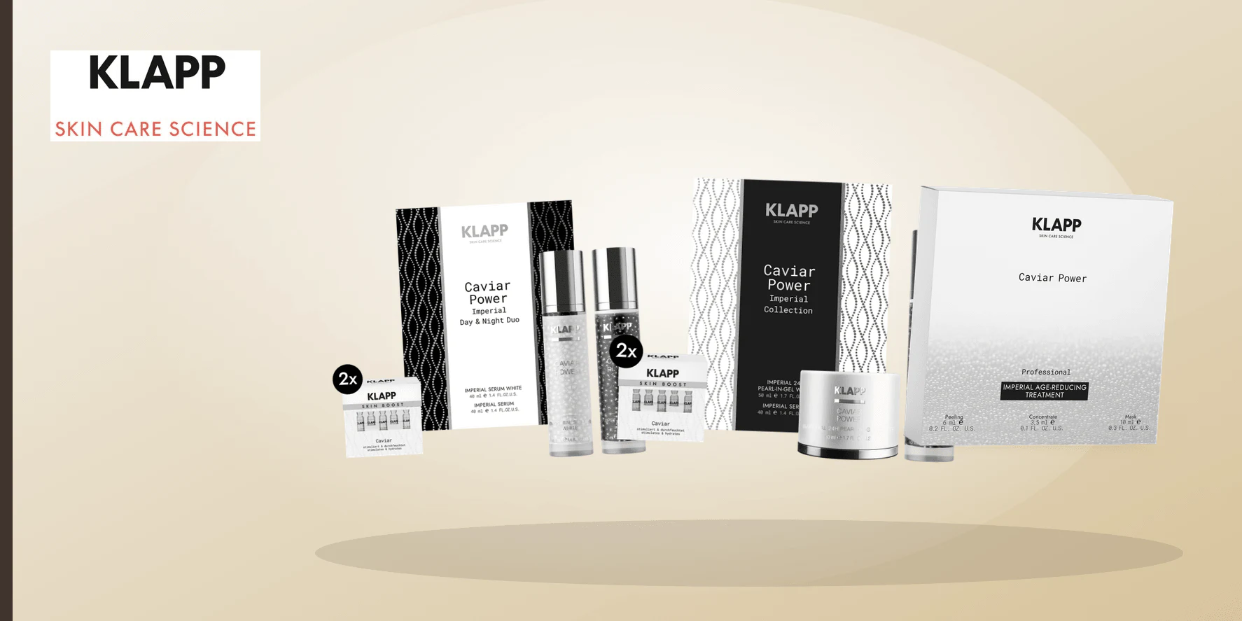 KLAPP Caviar Power Imperial Finland: luettelovarmistettu yleiskatsaus Luxury-sarjaan