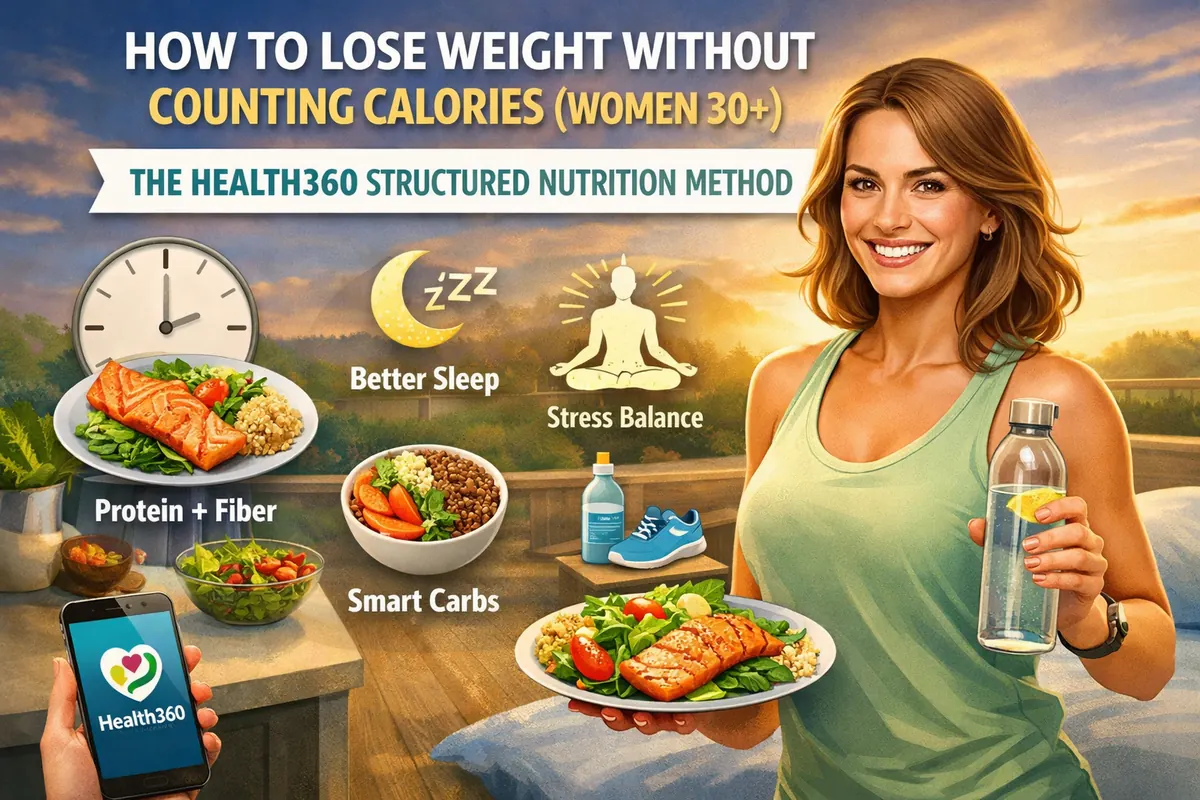 Lose Weight Without Calorie Counting: The Health360: Weight & Anti-Age Method for Women 30+
