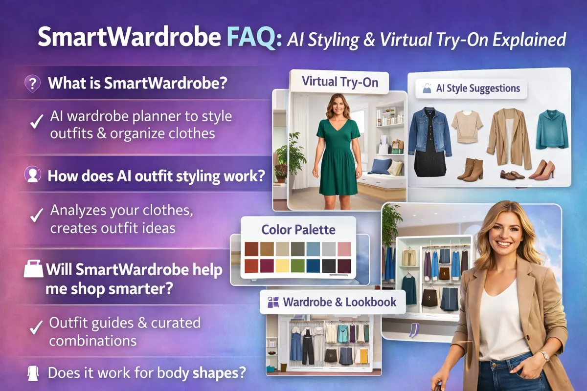 Smart Wardrobe: Style & Try-On FAQ: AI Styling & Virtual Try-On Explained