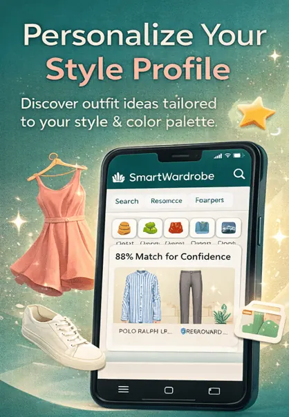 personalize your style profile with smart wardrobe: style & try-on